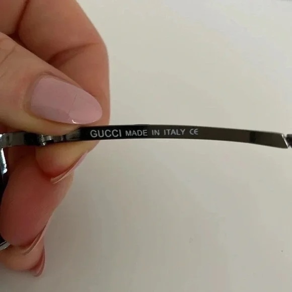 Gucci vintage retro frameless sunglasses - Picture 10 of 14